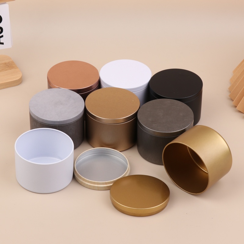 Wholesale 8oz Candle Tin Cans  - đánh giá và giá Candle Making Jars With Lids