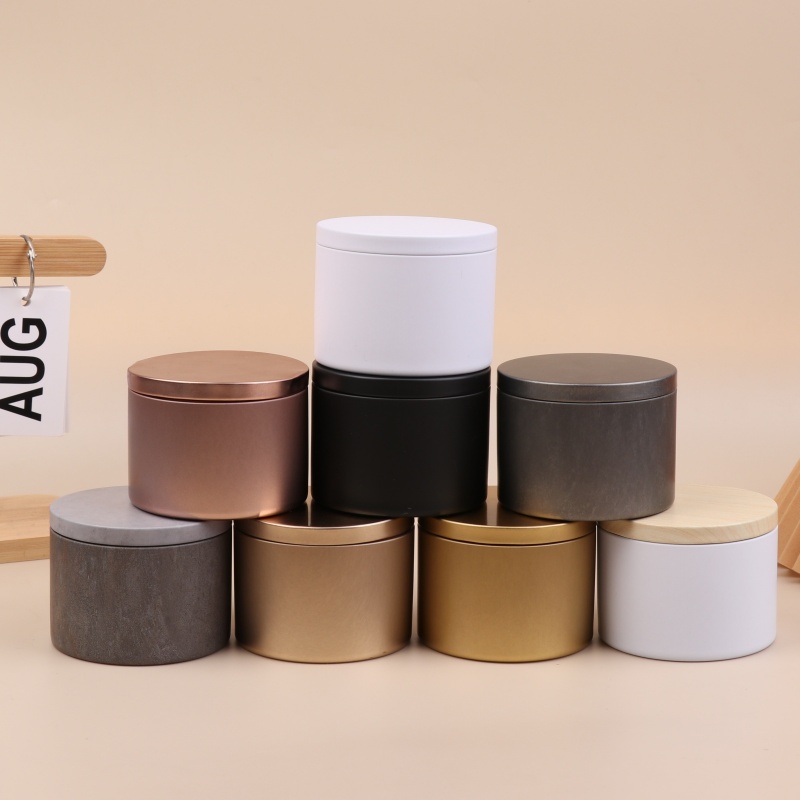 Wholesale 8oz Candle Tin Cans  - đánh giá và giá Candle Making Jars With Lids