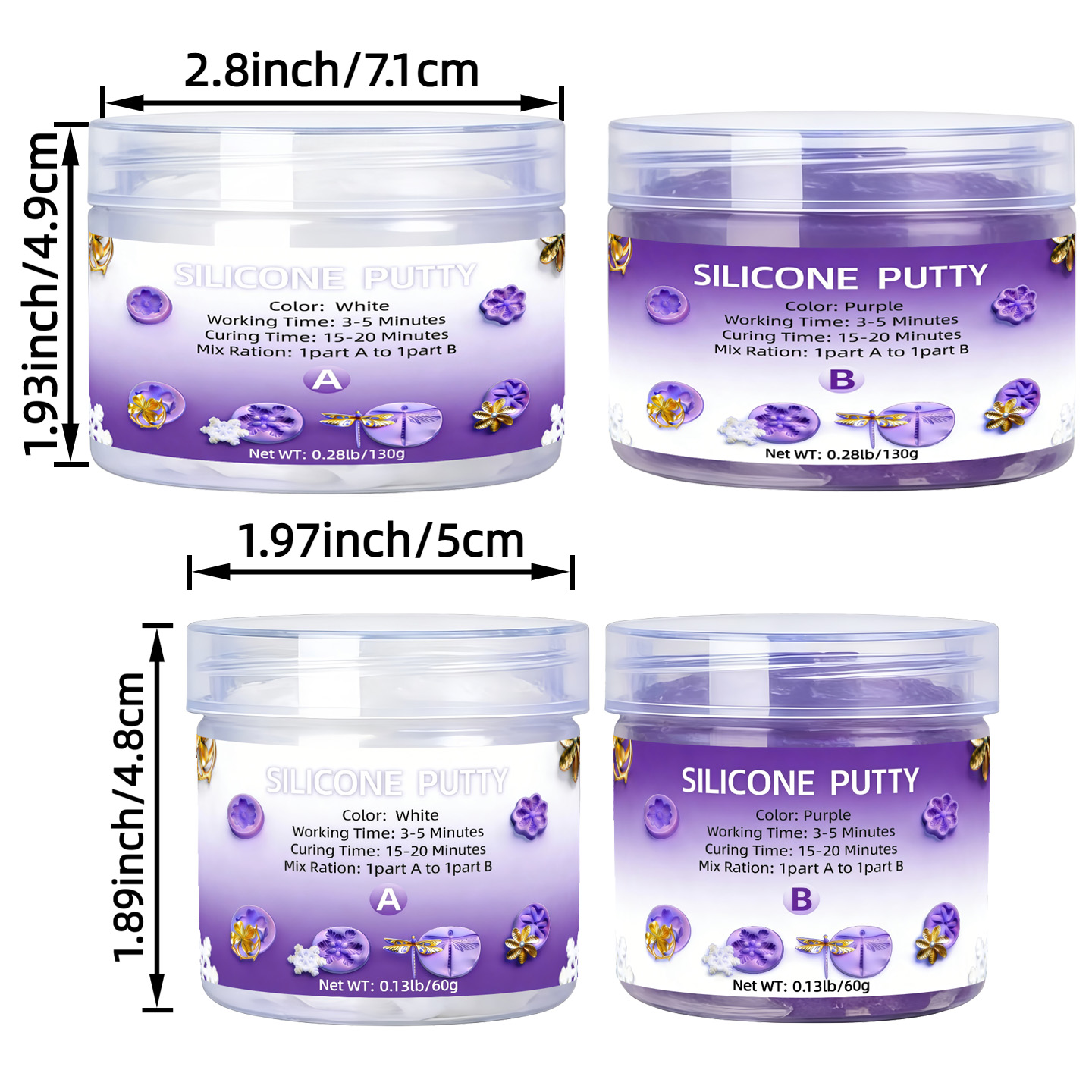 Silicone Putty - Flexible Sili - đánh giá và giá Candle Making Kits