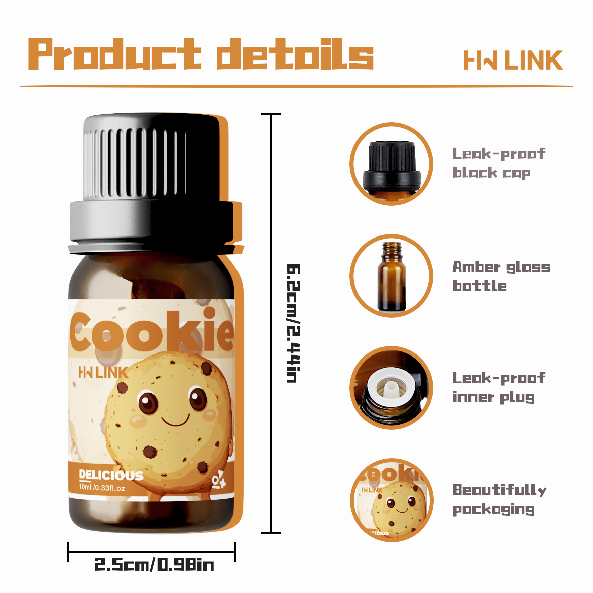 10ml Cookie Fragrance Oils For - đánh giá và giá Candle Making Kits