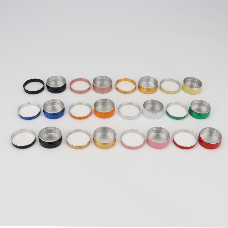 5ml-250ml Cosmetic Aluminum Ca - đánh giá và giá Tin Container Lid