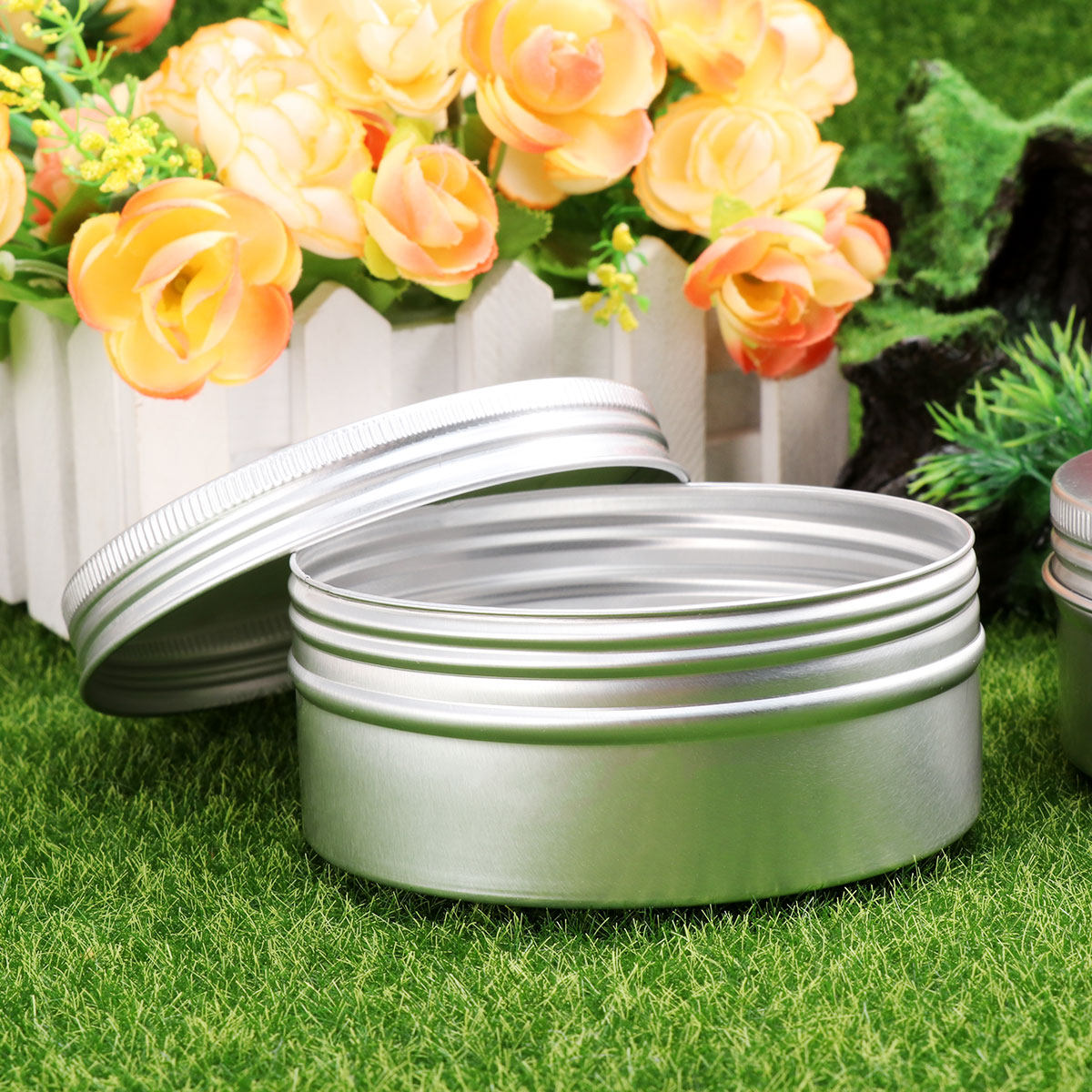 10Pcs Threaded Aluminium Bottl - đánh giá và giá Tin Container Lid