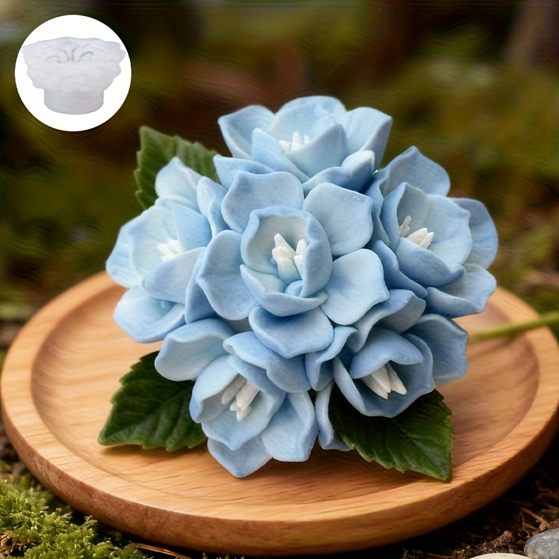 1 Hydrangea Candle Silicone Mo - đánh giá và giá Candle Making Tutorial