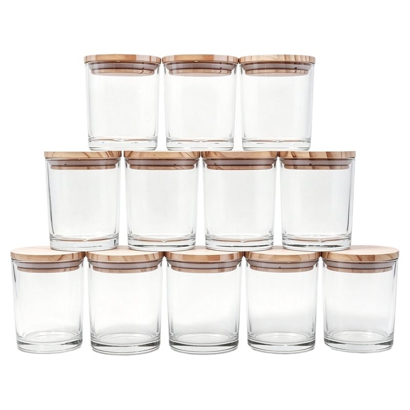 ABRU-For Candle Jars 12 Pcs- T - đánh giá và giá Candle Making Jars With Lids